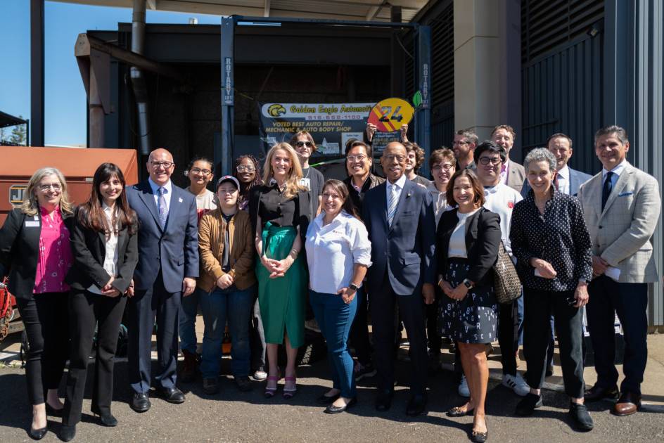 First Partner group photo with students and others