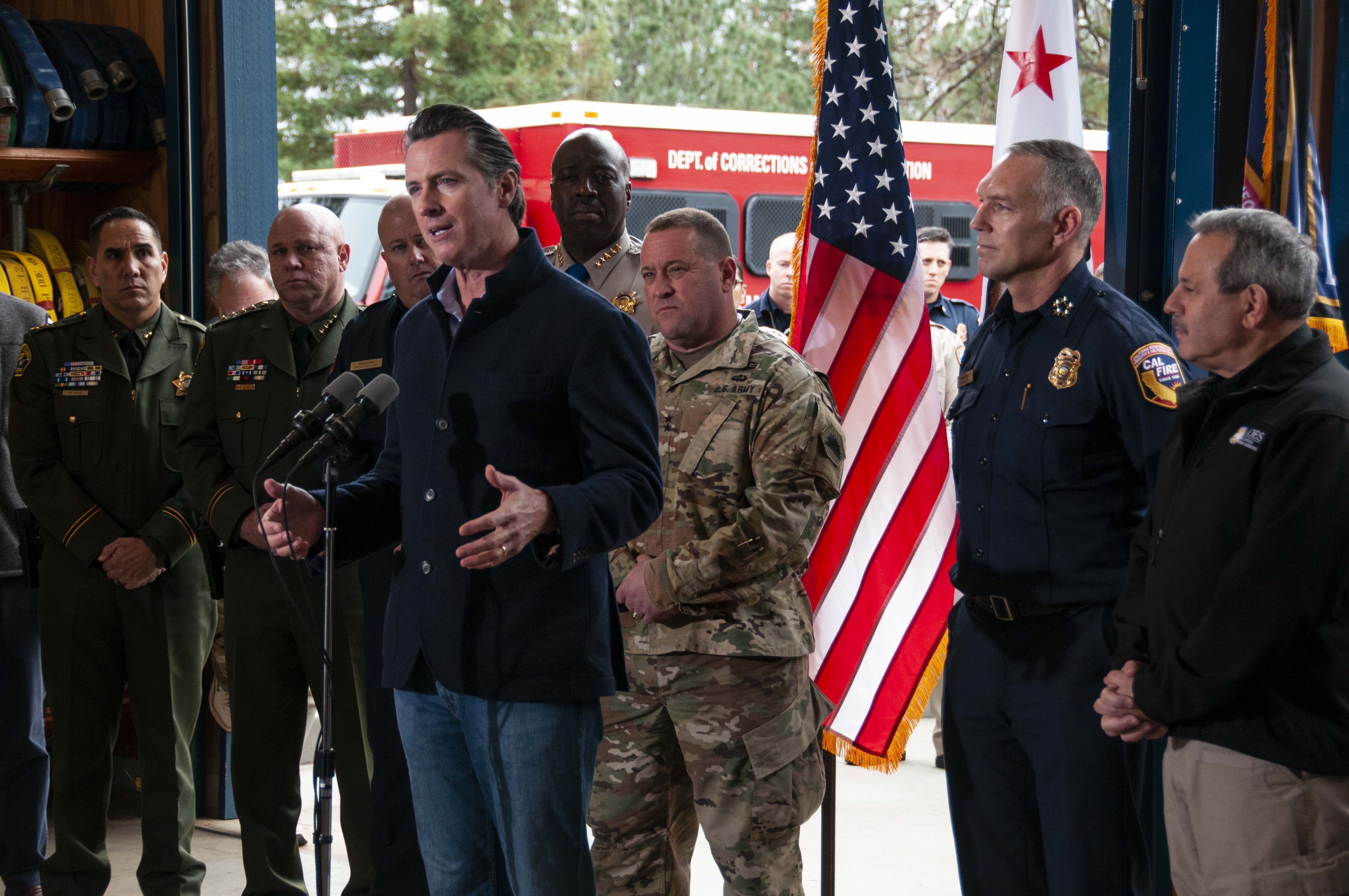 Governor Newsom delivers remarks