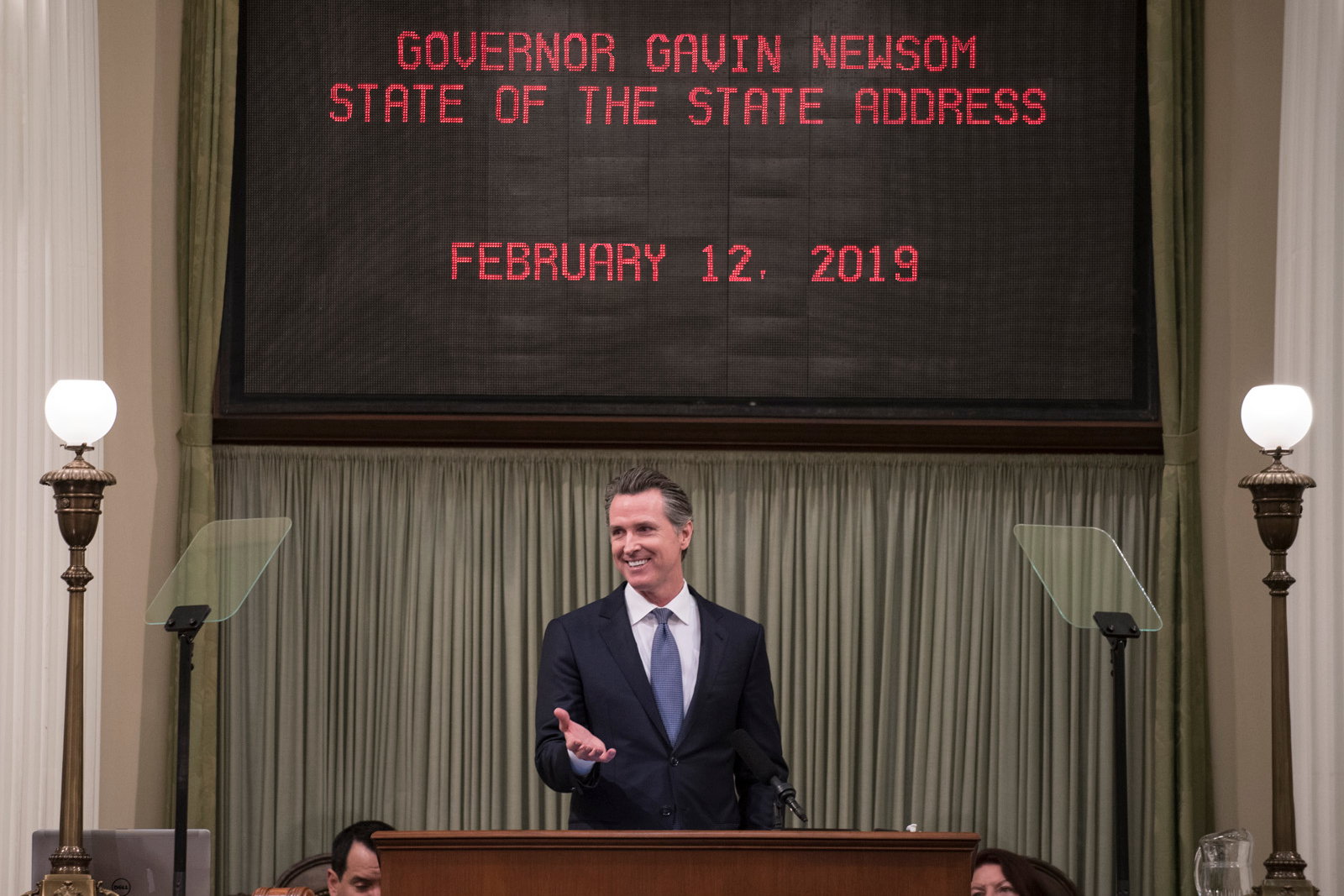 Governor Newsom Delivers State of the State Address.