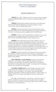 This is page 1 of the executive order.