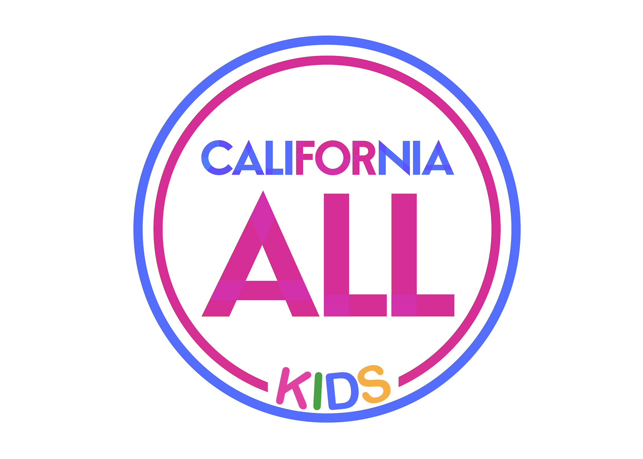 California All For Kids Logo.