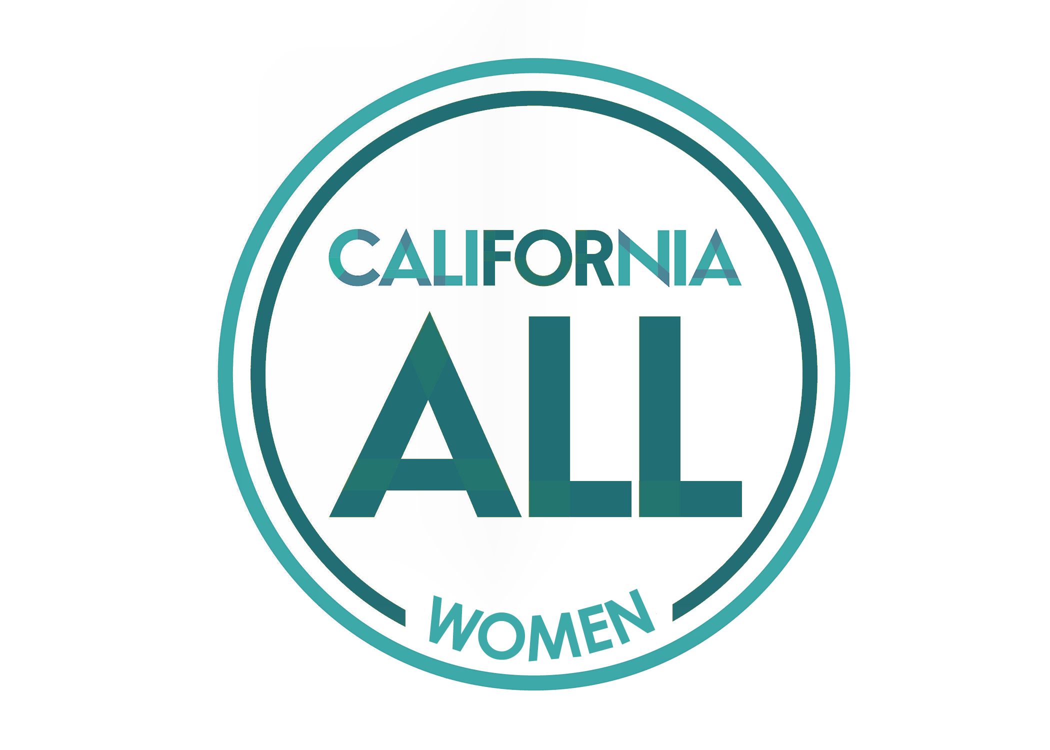 California All For Women Logo.