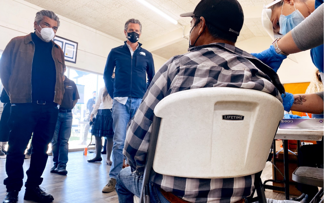In Fresno, Governor Newsom Highlights New Central Valley Vaccine Initiatives, Expanded Statewide Network of Community-Based Organizations for COVID-19 Education and Outreach in Vulnerable Communities