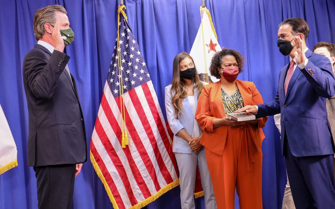 Governor Newsom Swears in Rob Bonta as Attorney General of California