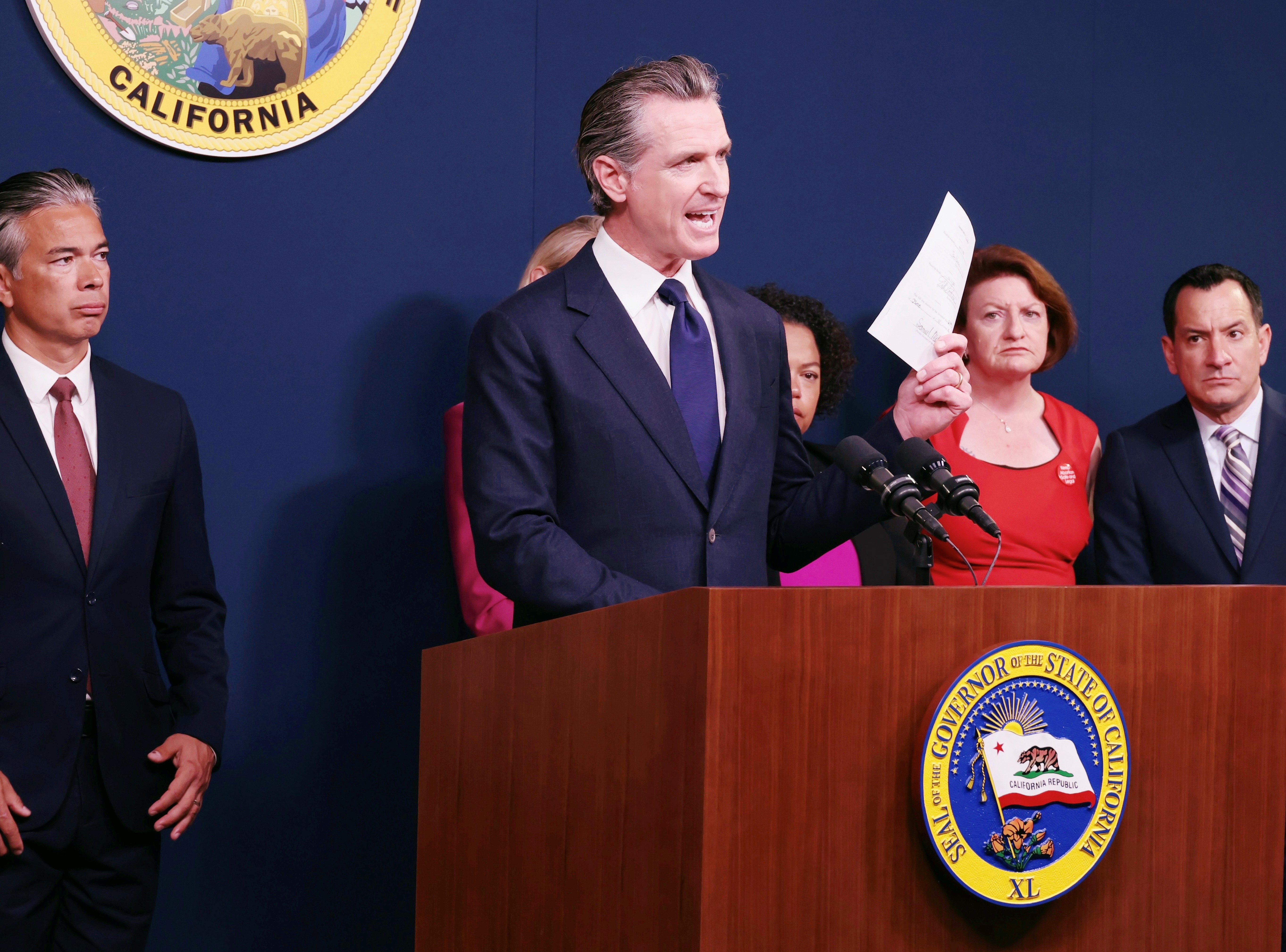 TODAY at 1 PM: Governor Newsom and California Leaders to Announce New Action to Protect Women from Other States Seeking Abortion Services - Vimarsana News