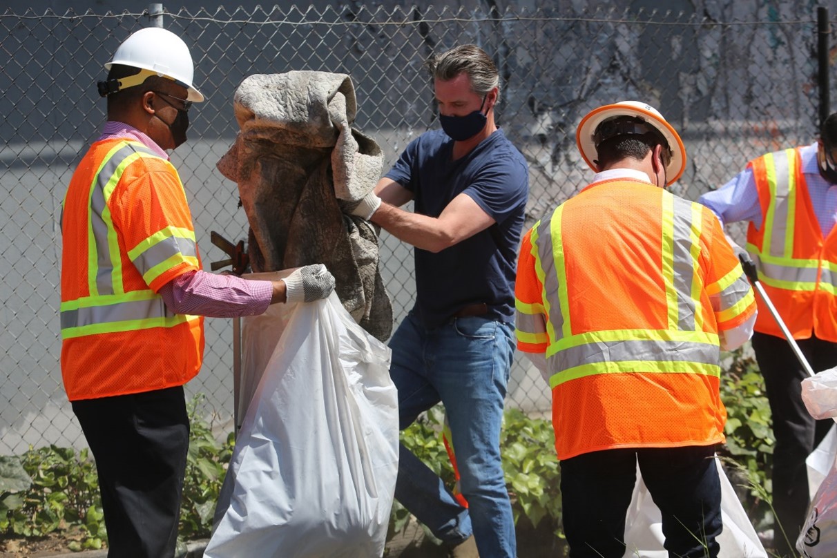 California Removes Enough Trash to Fill Garbage Bags Lining the State’s Entire Coastline. Twice.