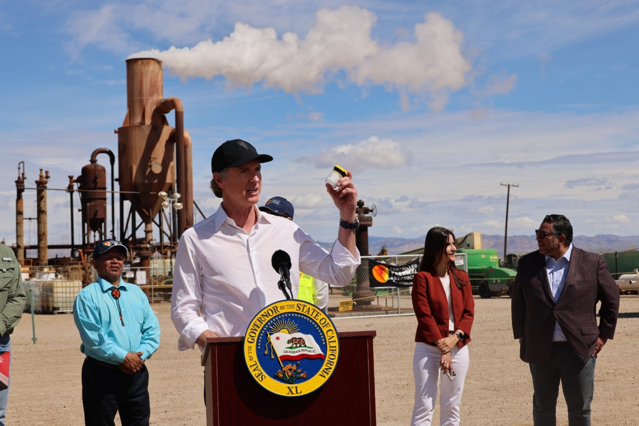 Governor Newsom Visits Lithium Valley to Highlight Momentum on Becoming Global Source for Battery Production