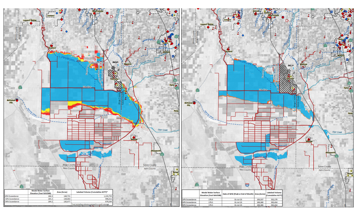 Tulare Lake Receding Due to Coordinated Action & Favorable Weather