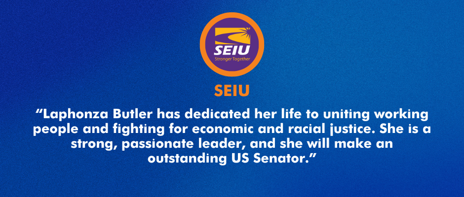 “SEIU members couldn’t be happier that Gov. Newsom has appointed former SEIU Local 2015 and SEIU California president Laphonza Butler to represent California in the US Senate. Laphonza Butler has dedicated her life to uniting working people and fighting for economic and racial justice. She is a strong, passionate leader, and she will make an outstanding US Senator.” 