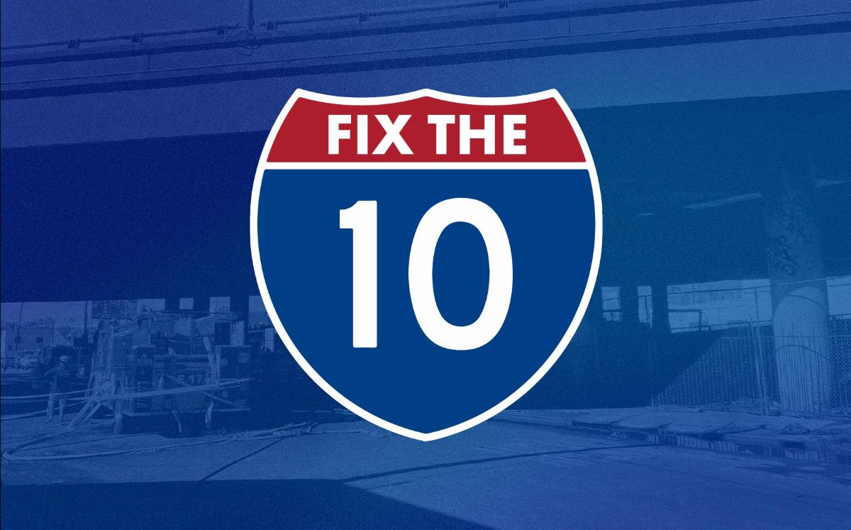 FIX THE 10: Angelenos Can Now Watch Real-Time Progress as Around-The-Clock Repairs Continue To Re-Open I-10