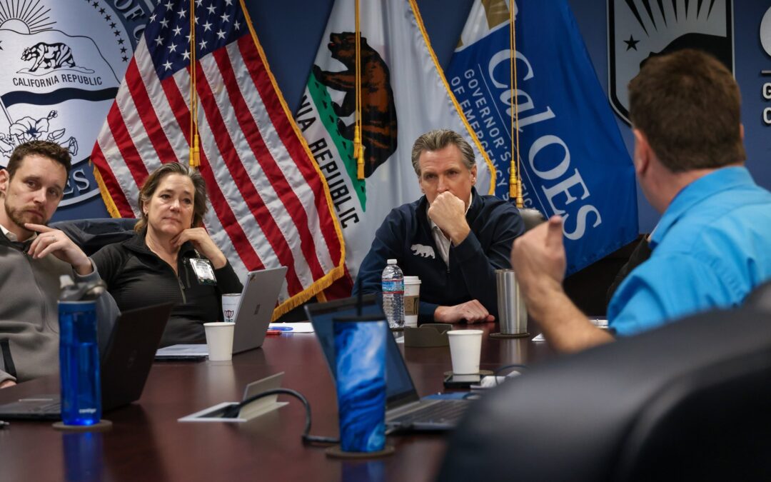 Governor Newsom Proclaims State of Emergency in Southern California As Powerful Storm Makes Landfall