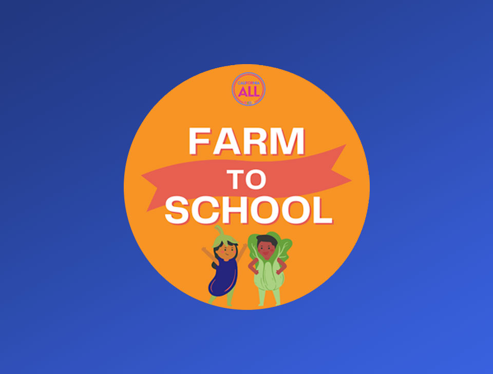 California for all kids Farm to school logo