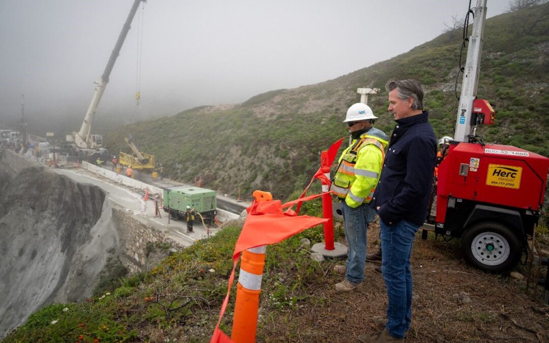 Highway 1 Targeted to Reopen by May 25 as Governor Takes Action to Support Repairs in Topanga Canyon and Other Communities Damaged by Storms
