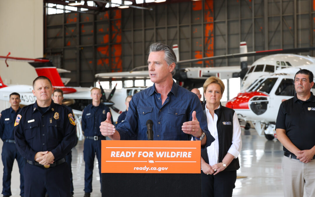 Governor Newsom and fire officials highlight California’s wildfire readiness and response