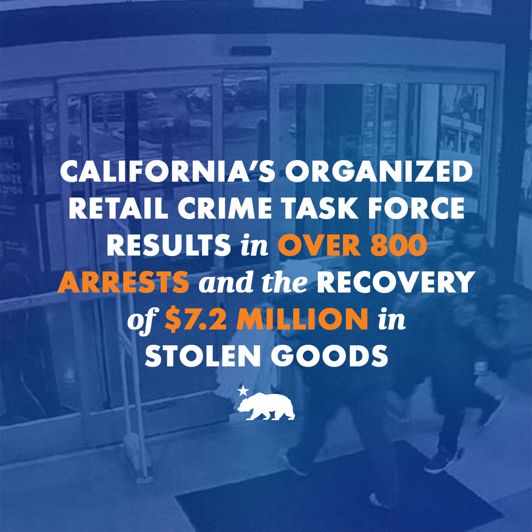 Organized retail crime enforcement results in 800+ arrests, recovery of ...