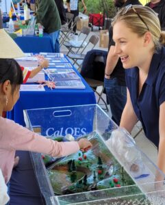 As part of Flood Preparedness Week, CalOES and DWR spent time in the community to help educate the public on flood plains
