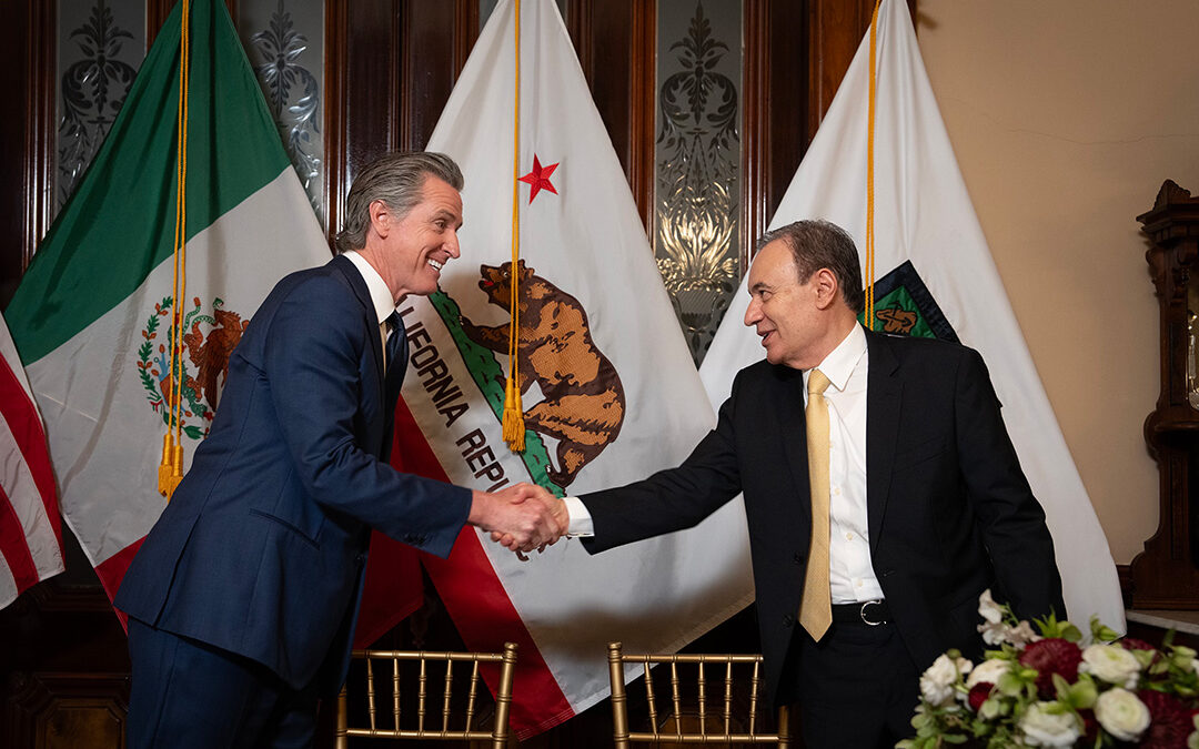 California y Sonora firman una nueva alianza para impulsar acciones transfronterizas sobre el aire y la energía limpia 