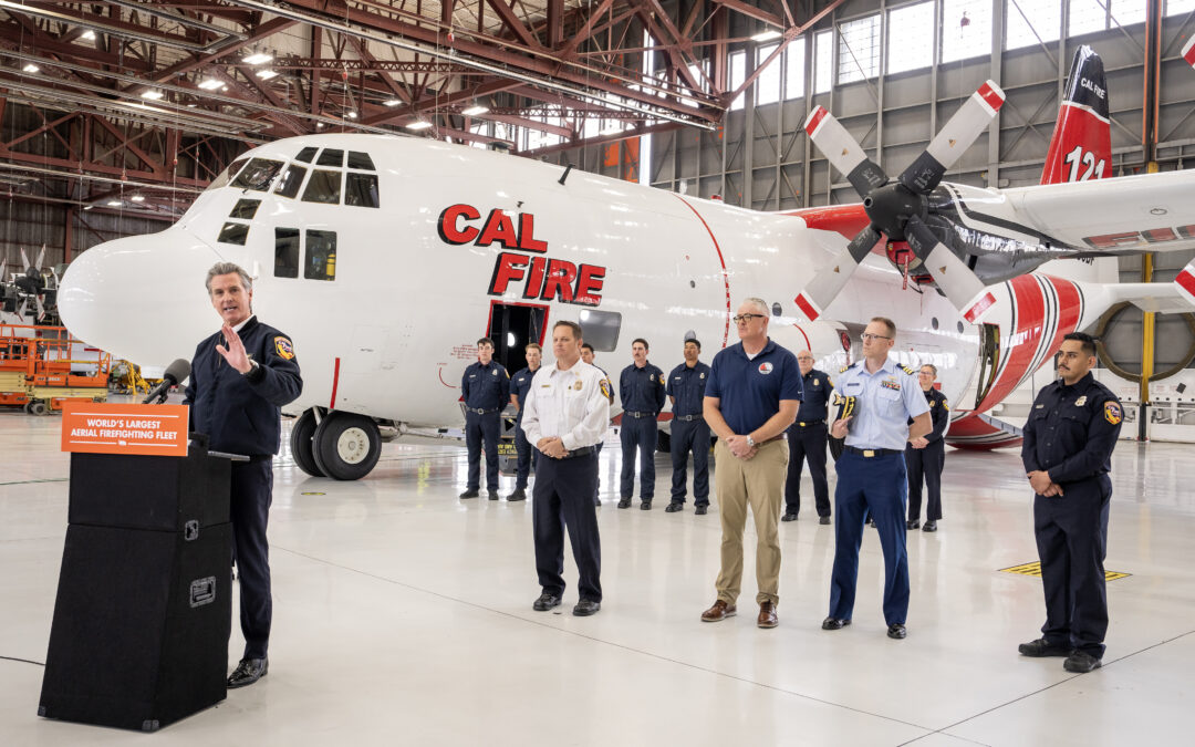 Ahead of peak fire season, California adds second C-130 airtanker to world’s largest aerial firefighting fleet