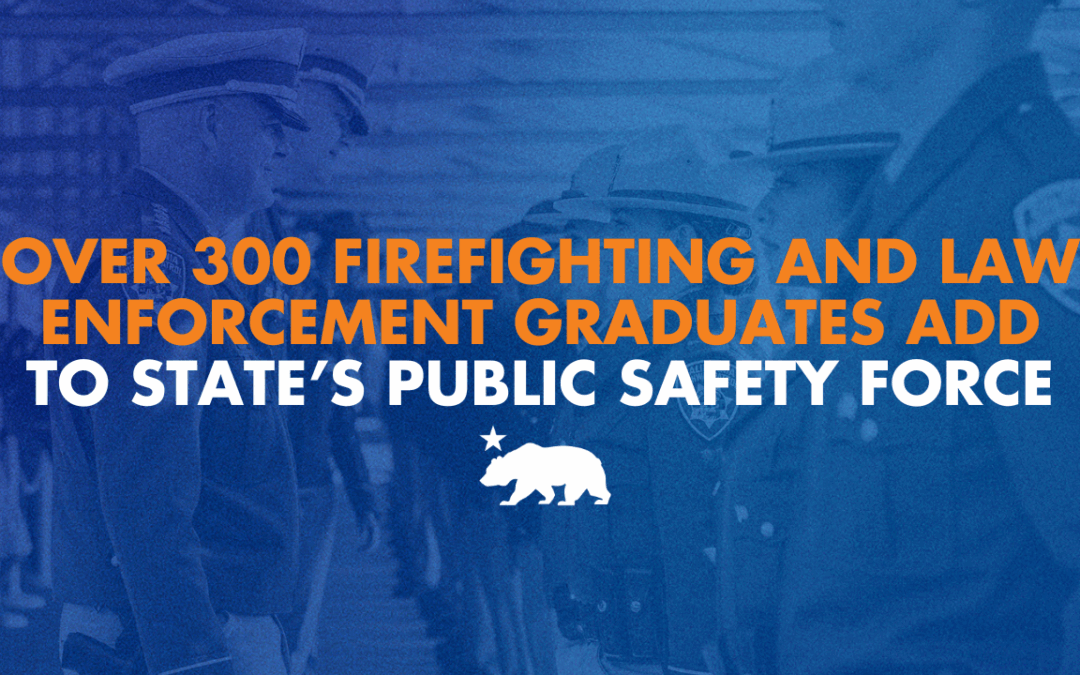 Over 300 firefighting and law enforcement graduates add to state’s public safety force