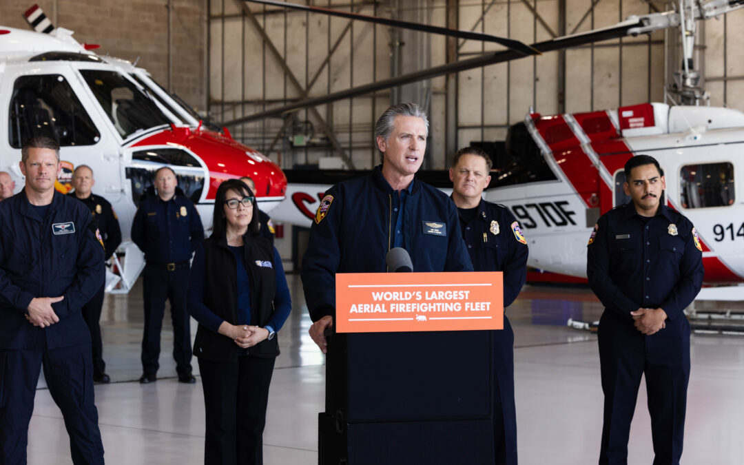 As Trump defunds federal firefighting, California steps up: introducing the world’s largest helicopter firefighting fleet