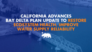 California advances Bay Delta Plan Update to restore ecosystem health and improve water supply reliability