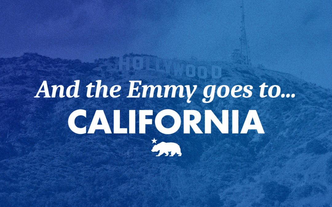 And the Emmy goes to….California!