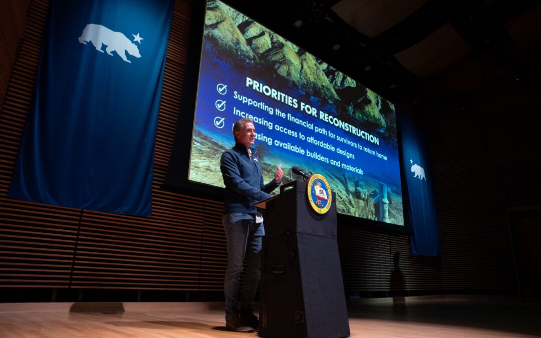 Six months after the LA fires, nation’s fastest residential cleanup nears completion as Governor Newsom signs streamlining executive order, joins local leaders to unveil blueprint for rebuilding
