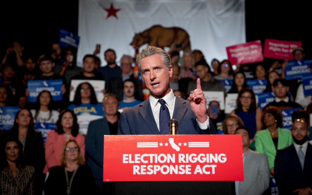 Governor Newsom launches statewide response to Trump rigging Texas’ elections