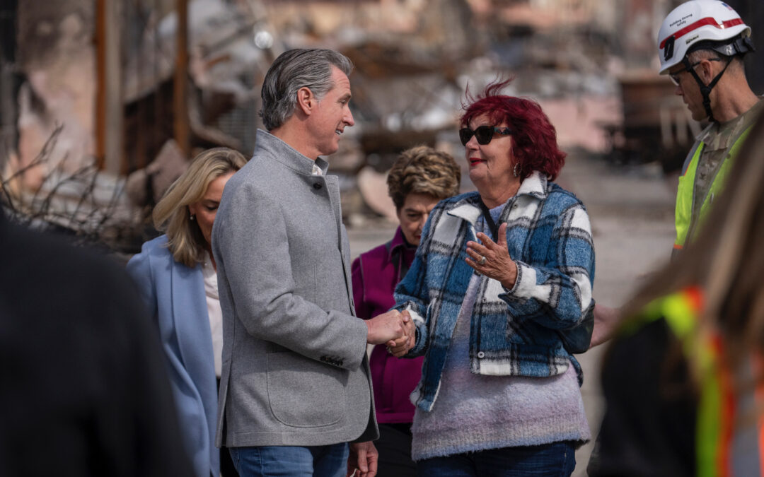 While Trump turns his back on LA fire survivors, Governor Newsom issues order creating more flexibility for recovery and rebuilding