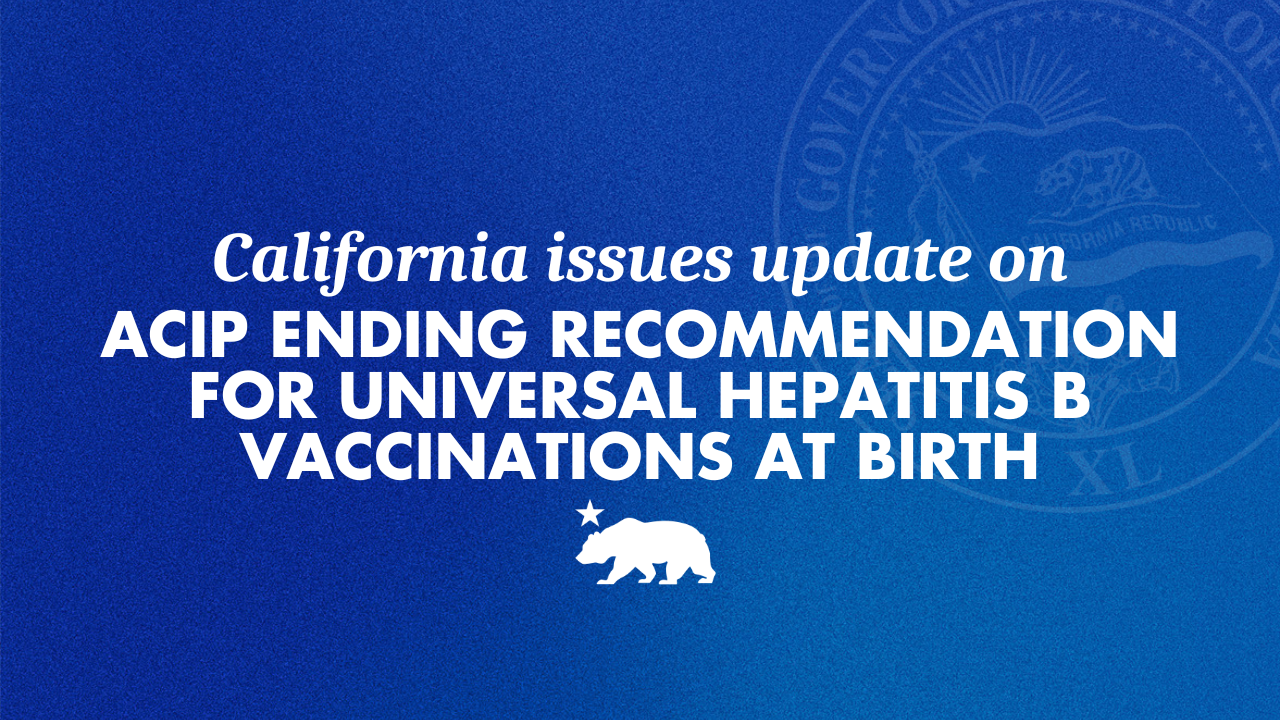 Newsom blasts CDC panel after vote to end universal newborn hepatitis B vaccinations