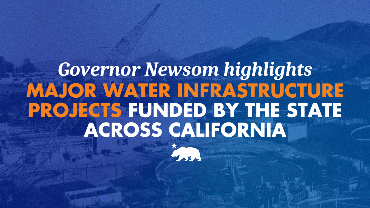 2.9 billion gallons of clean drinking water added to California’s supply with new investments