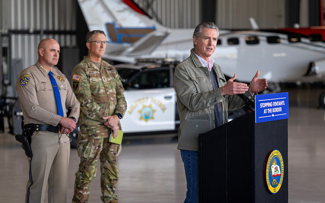Delivering results at the border: Governor Newsom announces record $506 million in illicit fentanyl seized since launching counterdrug operations