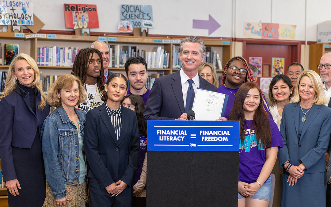Governor Newsom expands financial literacy in schools and wealth-building access for women