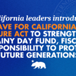 A graphic that says California leaders announce Save for California'</div></div></div>
<div class=