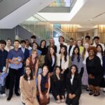First Partner Jennifer Siebel Newsom with California teens at the CA Tech Council </div></div></div>
<div class=
