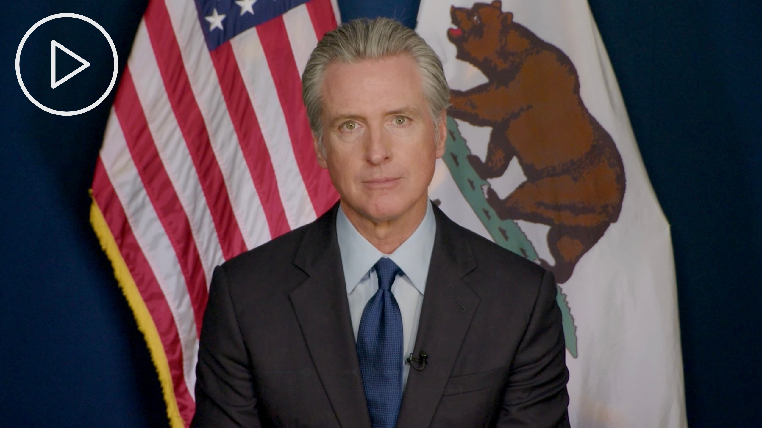 A photo of Governor Newsom