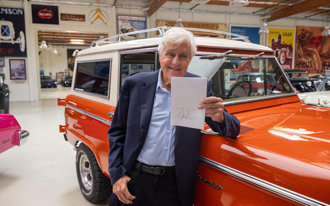 Governor Newsom visits Jay Leno’s Garage to sign legislation celebrating and preserving California’s classic car and lowrider heritage