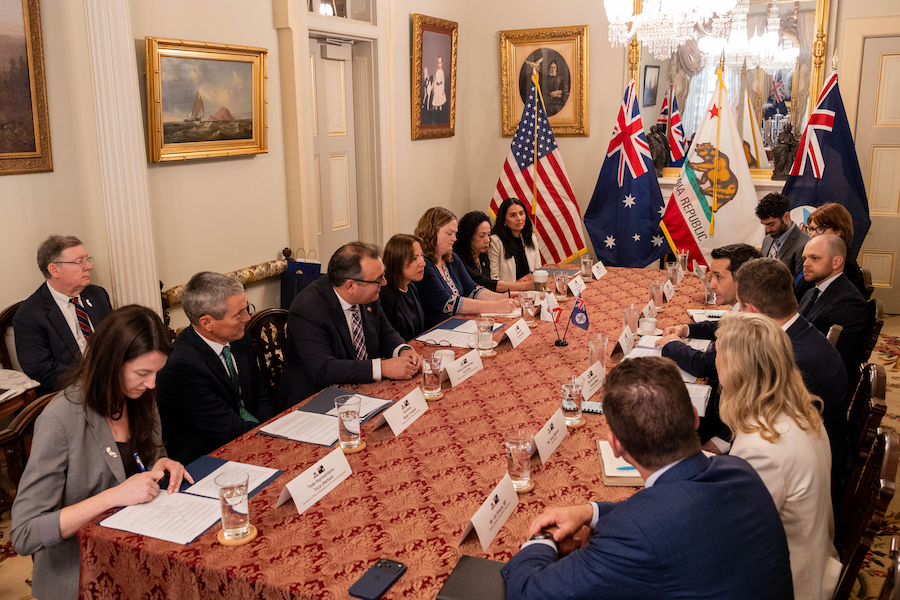 California and the Australian state of Queensland ink new partnership to accelerate climate resilience, agricultural technology, and innovation
