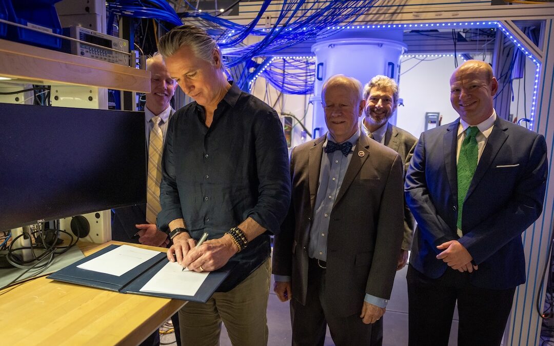 Governor Newsom signs legislation to accelerate California’s fusion industry, announces major investment for quantum research